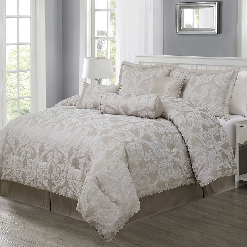 Cambridge Comforter Set, 7 Pieces