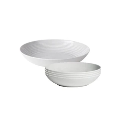 Gordon Ramsay Maze White 5-Piece Pasta Set Royal Doulton