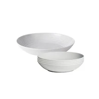 Gordon Ramsay Maze White 5-Piece Pasta Set Royal Doulton