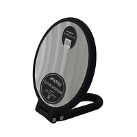 Folding Hand Vanity Mirror Black