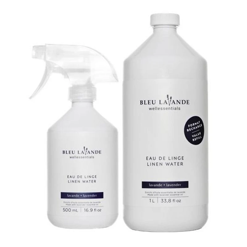 Bleu Lavande Duo eau de linge - Lavande