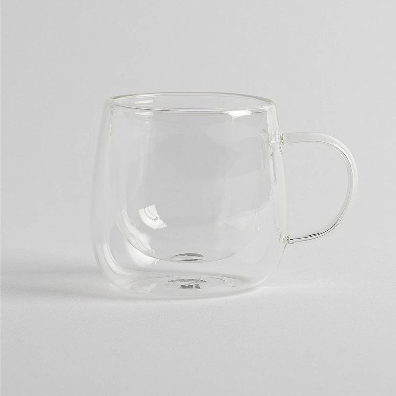 LC Studio Gusto Doubled Walled Caffè Glasses, Set of 2