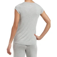 Ultra-Breathable Short-Sleeve Pyjama Top