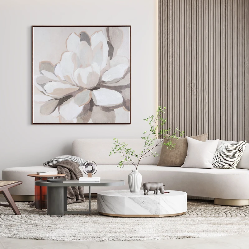Maycomb Blume Hand painted Canvas
