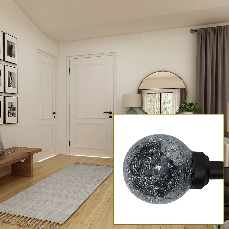 Industria Mercury Curtain Rod