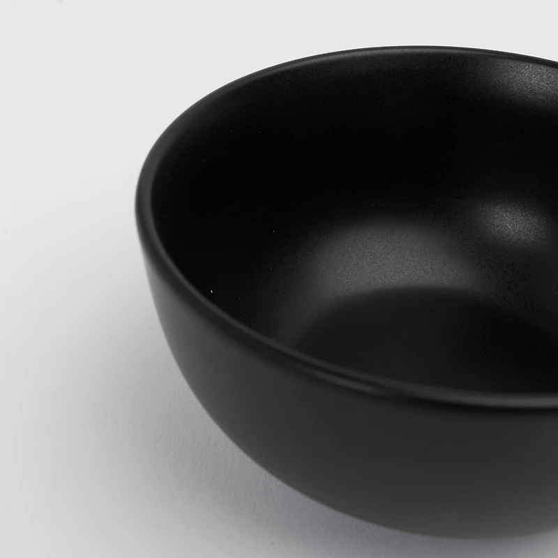 gusto! Bowl Set, 4 Pieces - Black