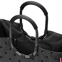Reisenthel Sac Loopshopper, Grand - Noir à pois