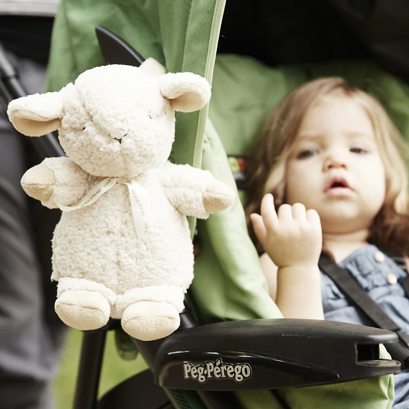 Peluche apaisement sonore compacte - mouton