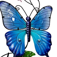 Wall Decor Solar Wreath with Butterflies 