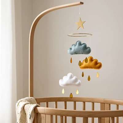 Cloud Mobile - Sage, Orange, White