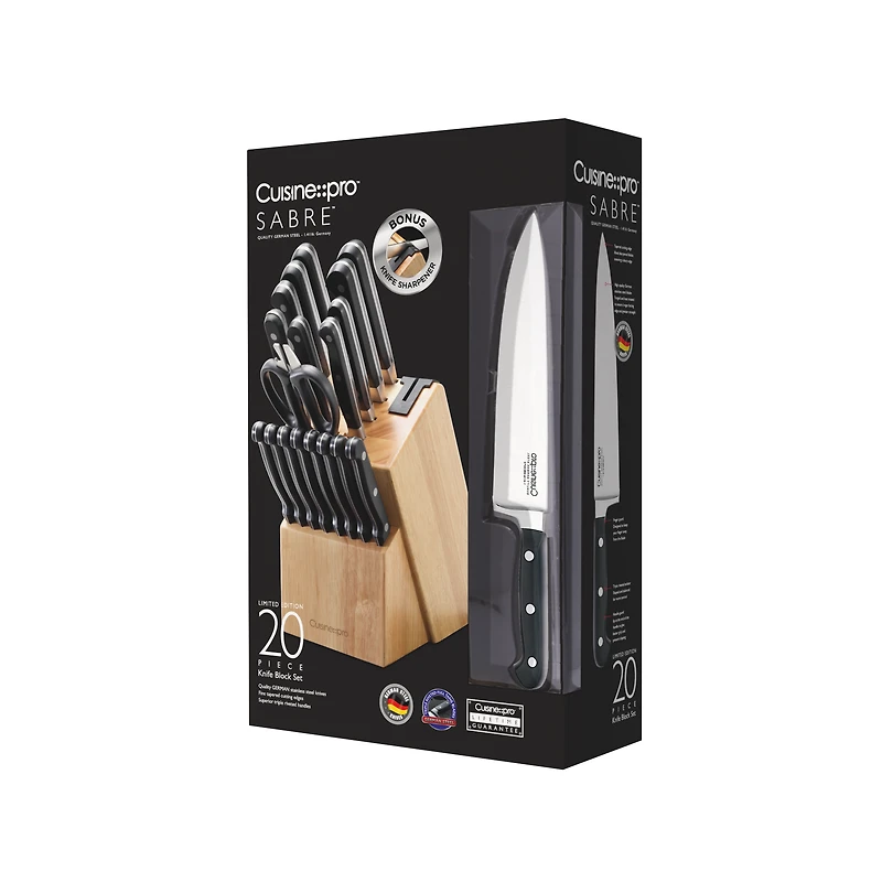 Sabre Knife Block 20-Piece