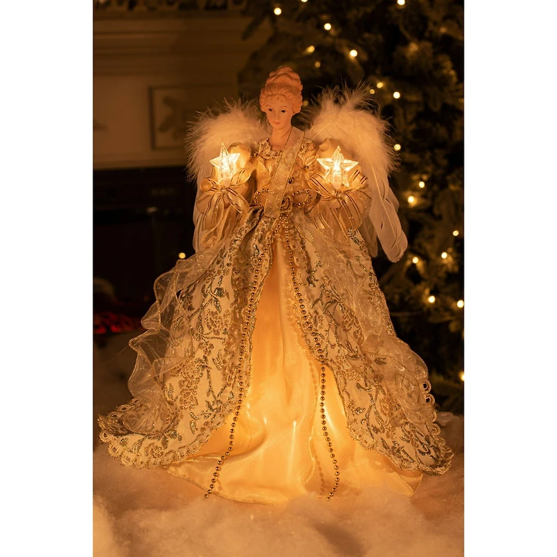 10-Light Angel Tree Topper