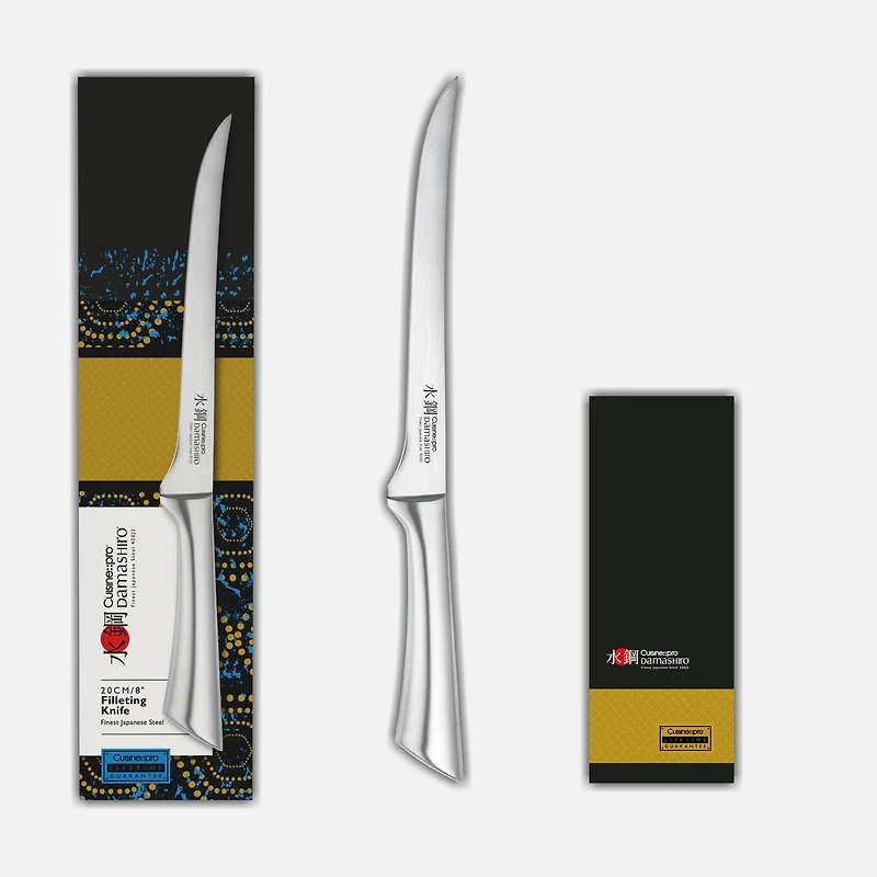 Damashiro Filleting Knife 20cm
