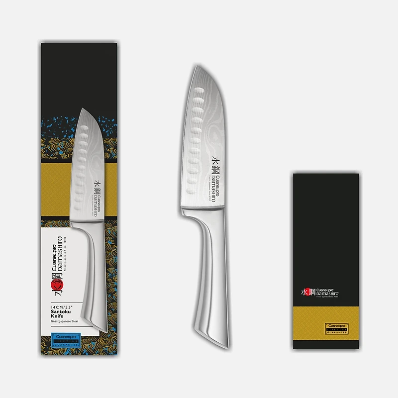 Damashiro Santoku Knife 14cm