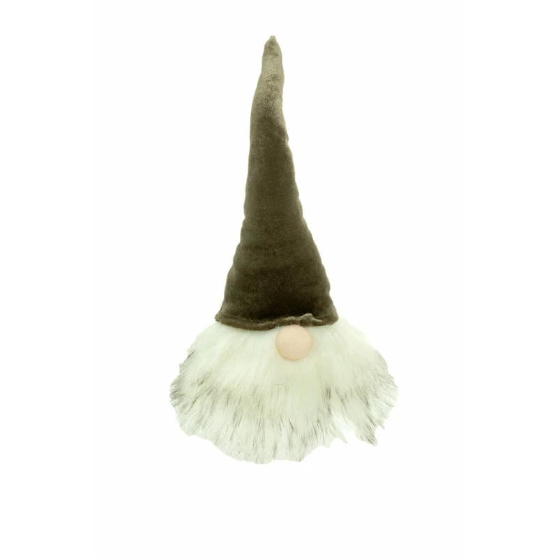 Brown and White Cloth Gnome, Pack of 3