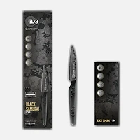 iD3 Black Samurai Couteau d’office 9 cm