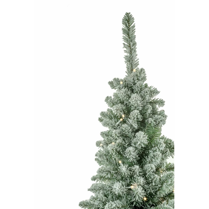Dark Green Frosted Fir Needle Tree