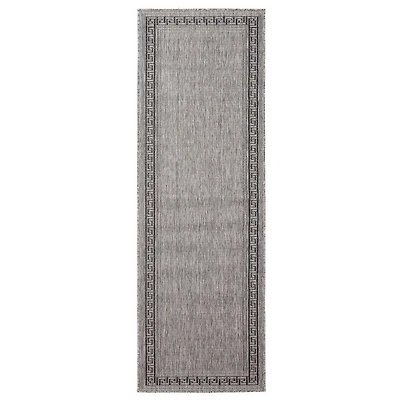 Tapis gris traditionnel « Versach »