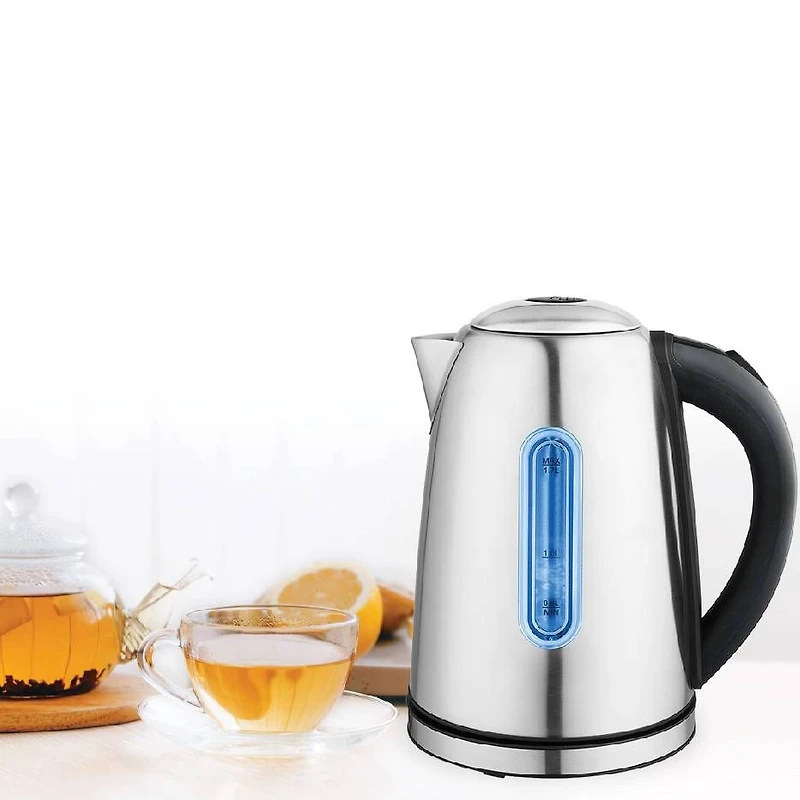 JS GOURMET Stainless Steel Electric Kettle 1.7L