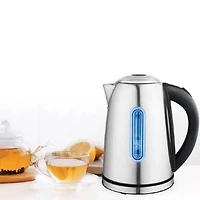 JS GOURMET Stainless Steel Electric Kettle 1.7L