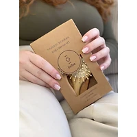 Deluxe Beige Checkered Bed&Bath Gift Bundle by Beba