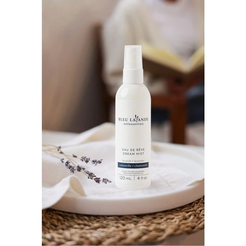 Bleu Lavande Brume de rêve et bougie de soja - Duo relaxant
