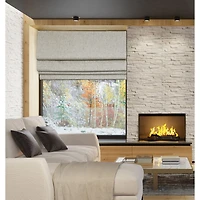 Augustus Cordless Roman Shades - Linen