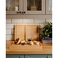 Thick Maple Cutting Board with Indented Handles