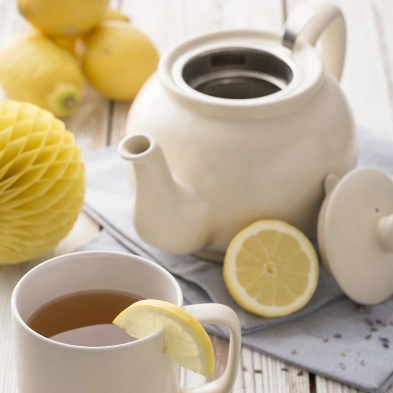 Théière 2 tasses - Crème
