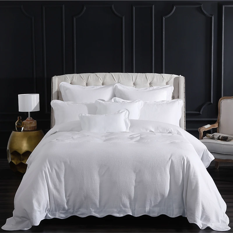 Ensemble housse de couette « Scalloped »