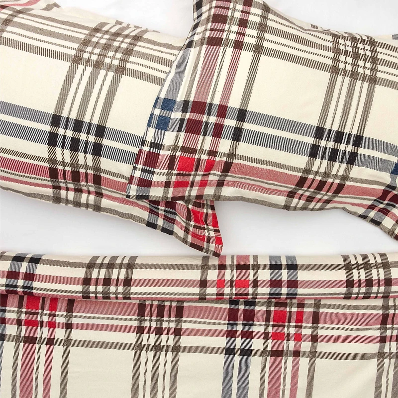 Marine Flannel Sheet Set