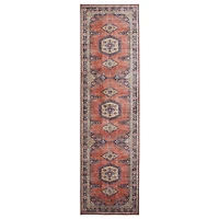 Tracy Traditional Area Rug - Rust