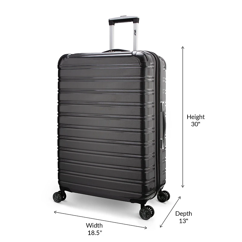 IFLY ABS Suitcase - 30'', Black