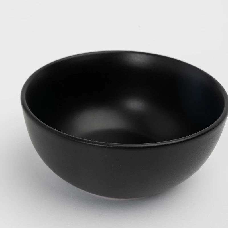gusto! Bowl Set, 4 Pieces - Black