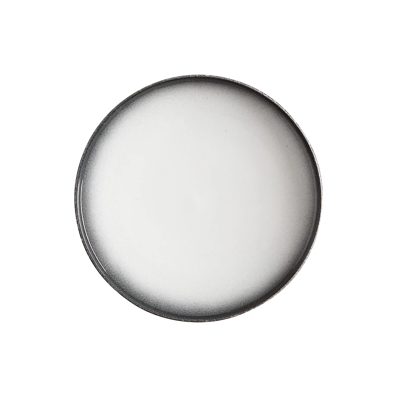 Maxwell & Williams Set of 4 Caviar Granite High Rim Plates