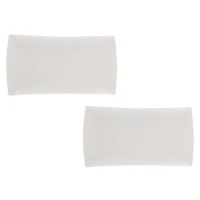 Maxwell & Williams Set of 2 Diamonds Rectangular Platters - 36 x 18cm