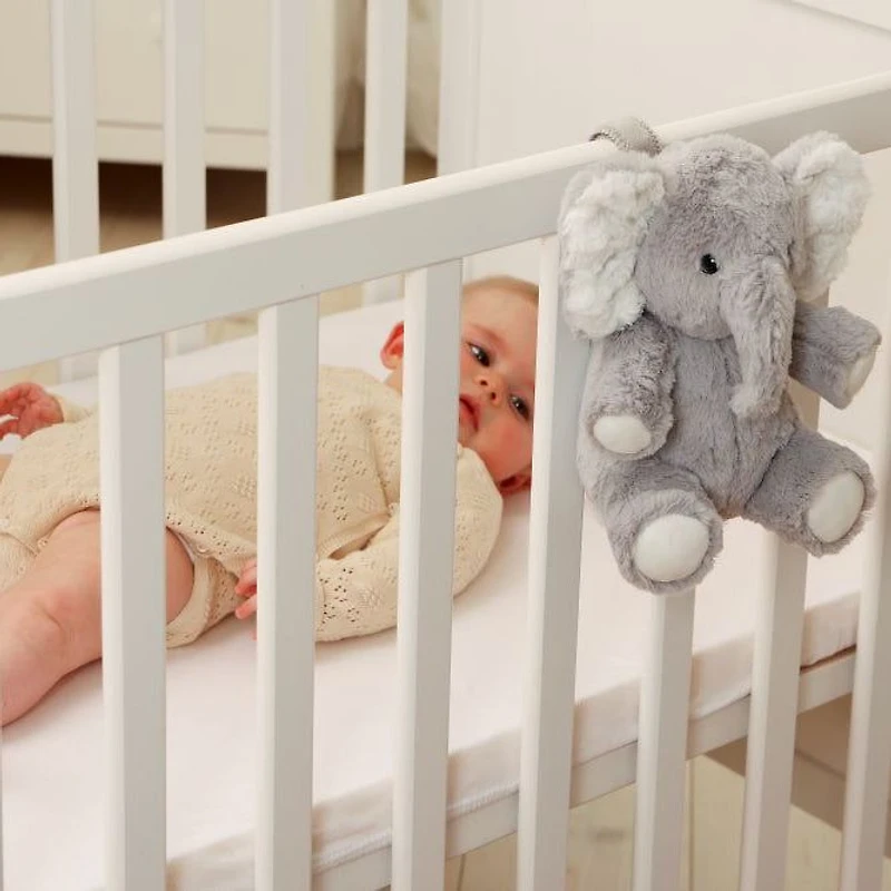 Peluche apaisement sonore compacte « Eliot l'Éléphant »