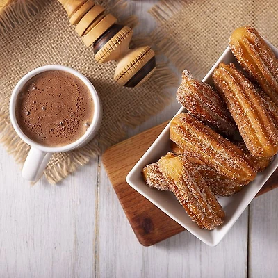 Mini Hot Chocolate Churro