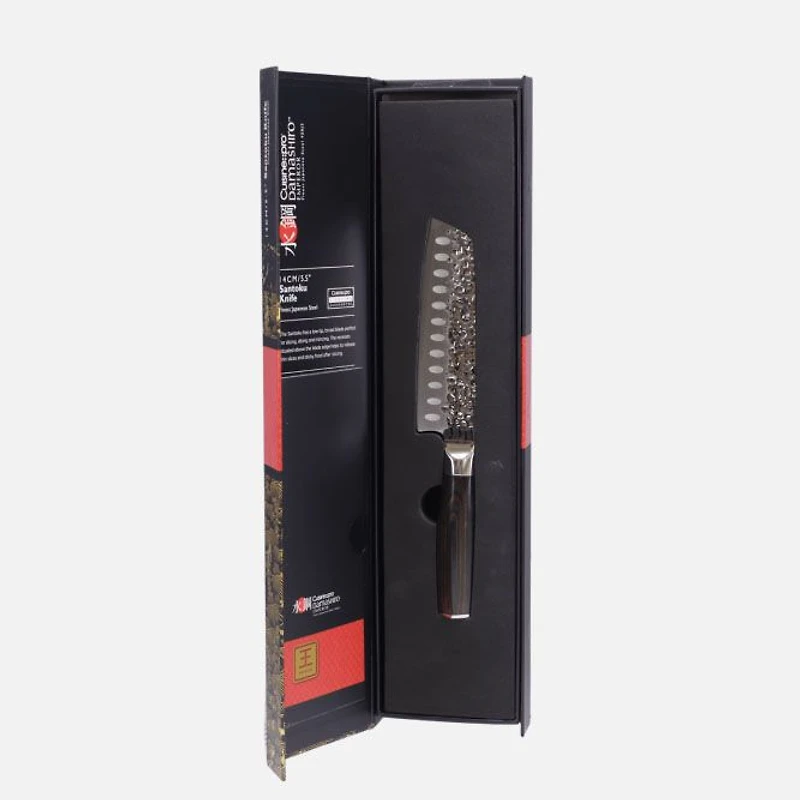 Damashiro Emperor Santoku Knife 14cm