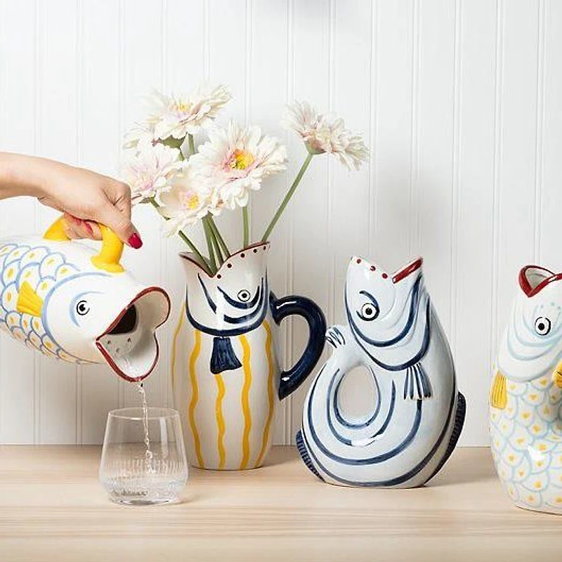 Pichet en forme de poisson