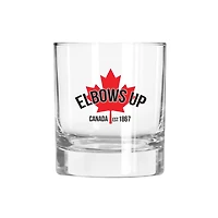 Elbows Up Verres à whisky, ensemble de 6 - 10,25 oz