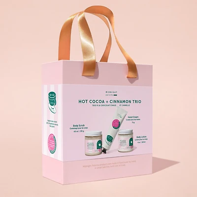 Midnight Paloma Trio Spa - Hot Cocoa & Cinnamon