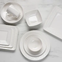 LC Maison Service de table Ardoise,  12 pièces