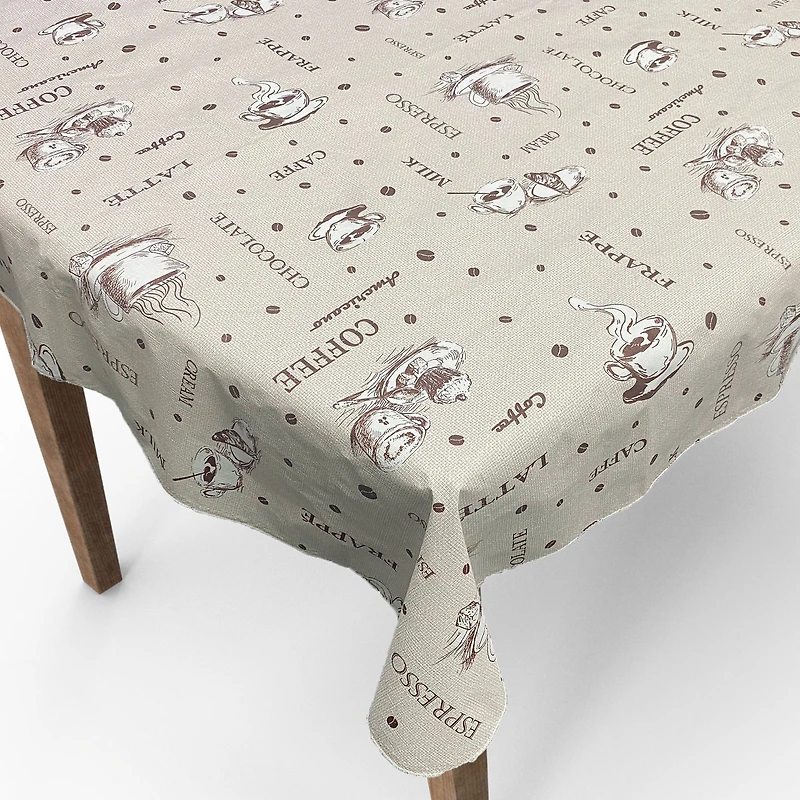 Cappuccino Tablecloth