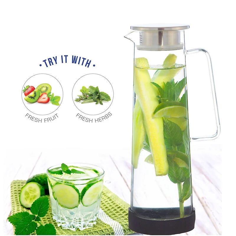 Grosche Bali Water Infuser Pitcher - 1.5L