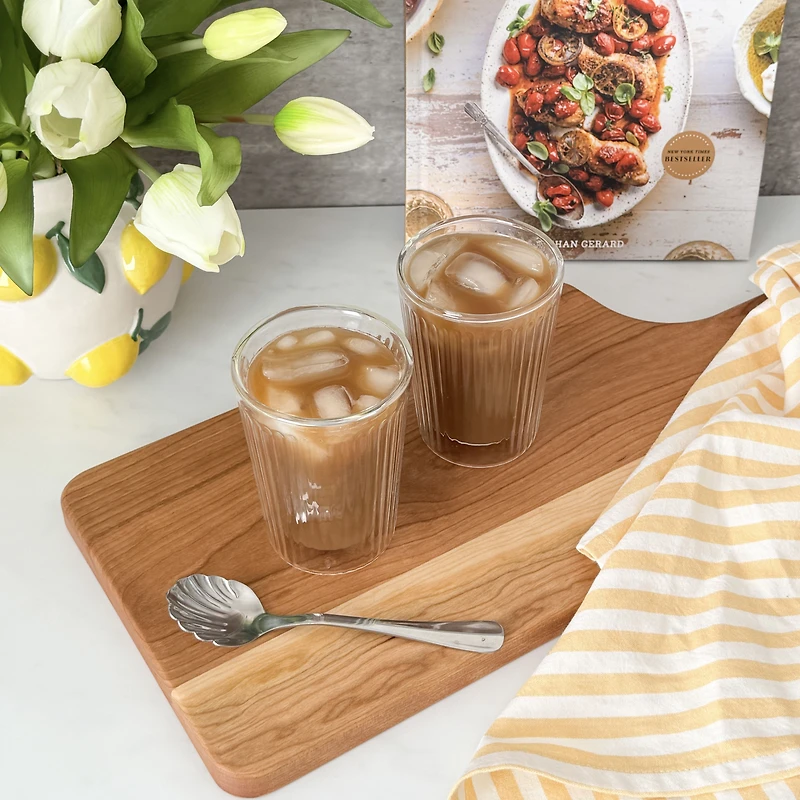 Maxwell & Williams Blend Stripey Tasse double paroi, ensemble de 2 -  250 ml