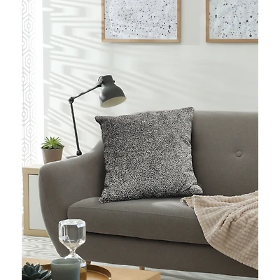 Chawal Cushion 17" x 17" - Grey