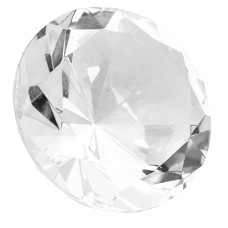 Elegance Set of 2 Diamond Shaped Paperweight