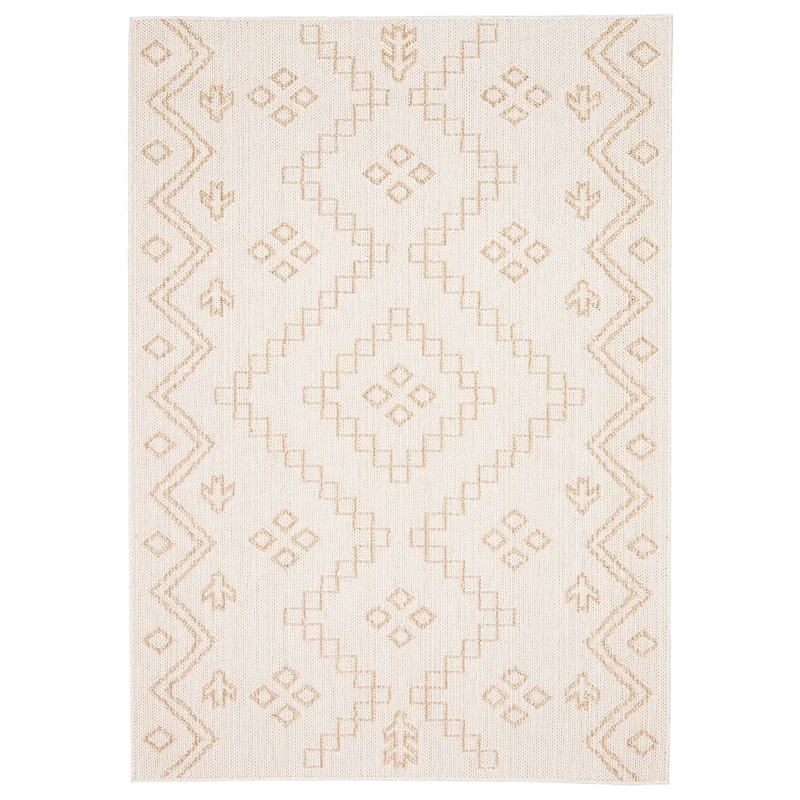 Caral tapis contemporain taupe