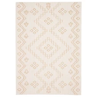 Caral tapis contemporain taupe